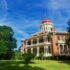 Exterior view of Longwood in Natchez, Mississippi.